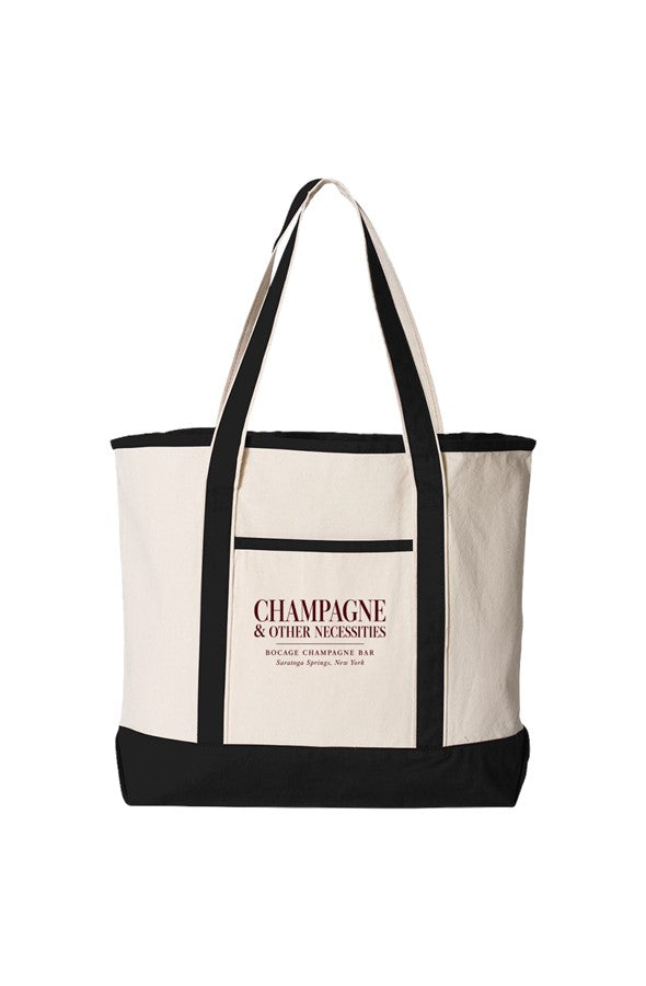 Large Canvas Deluxe Tote