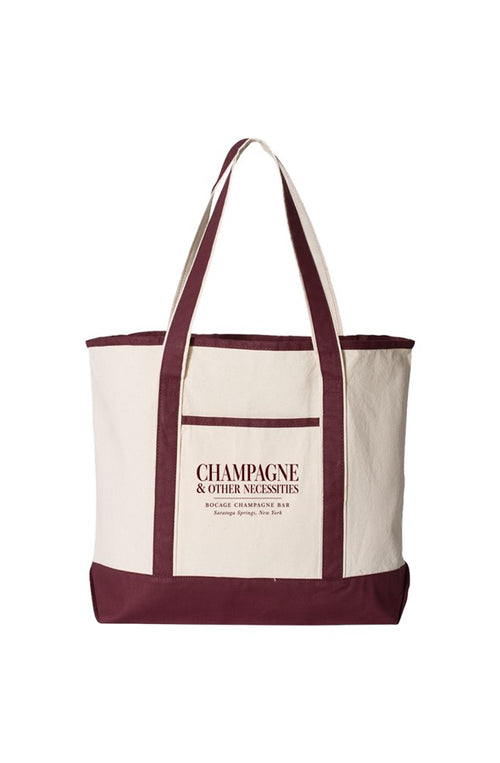 Large Canvas Deluxe Tote